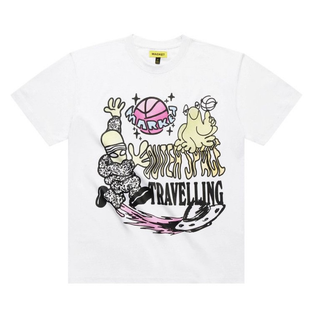 Chinatown MARKET Outerspace IV Reactive Graphic T-Shirt